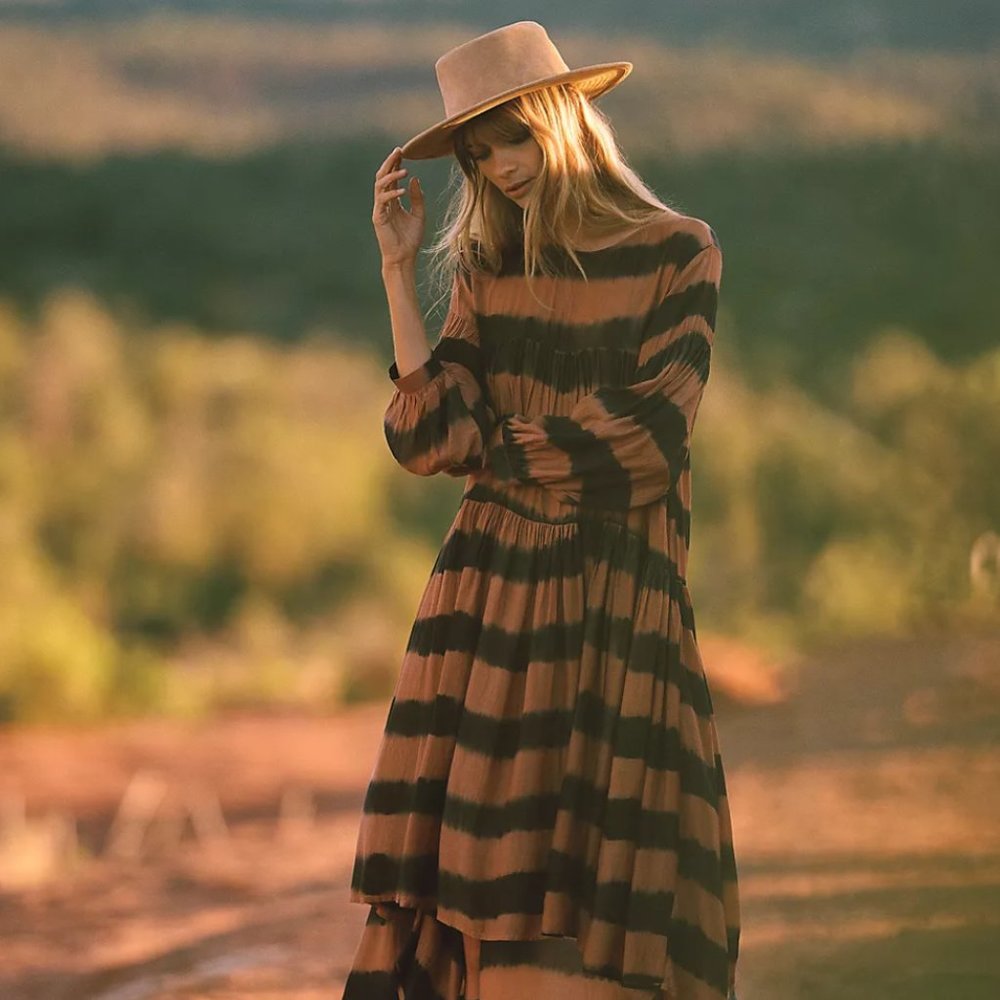 Anthropologie Euphrates Dyed Tunic Dress by NORBLACK NORWHITE